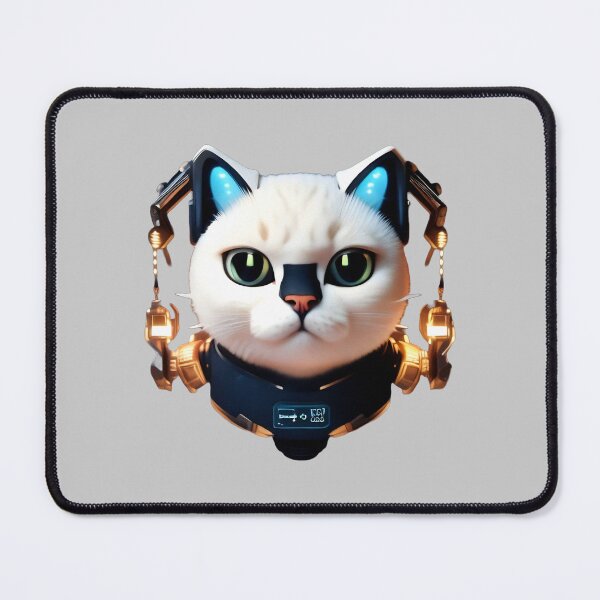 Item preview, Cute Cat Robot 11 - Cool cat theme designed and sold by SheepAttack.