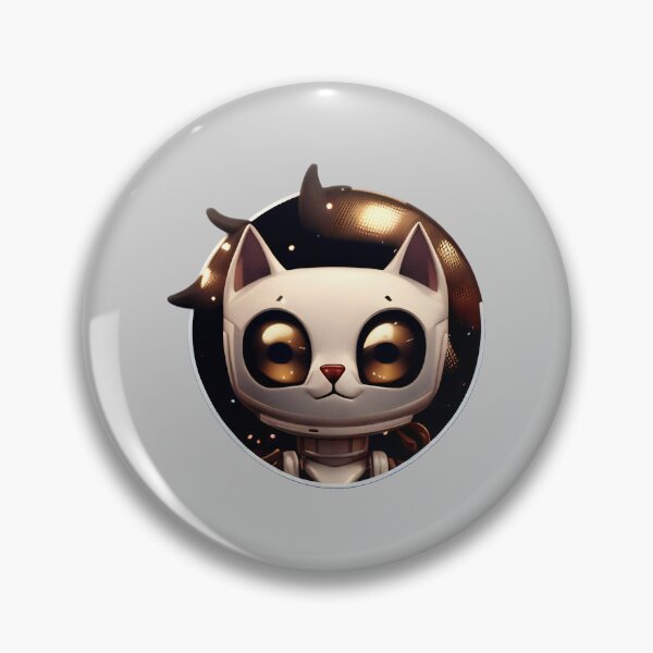 Item preview, Cute Cat Robot 12 - Cool cat design designed and sold by SheepAttack.