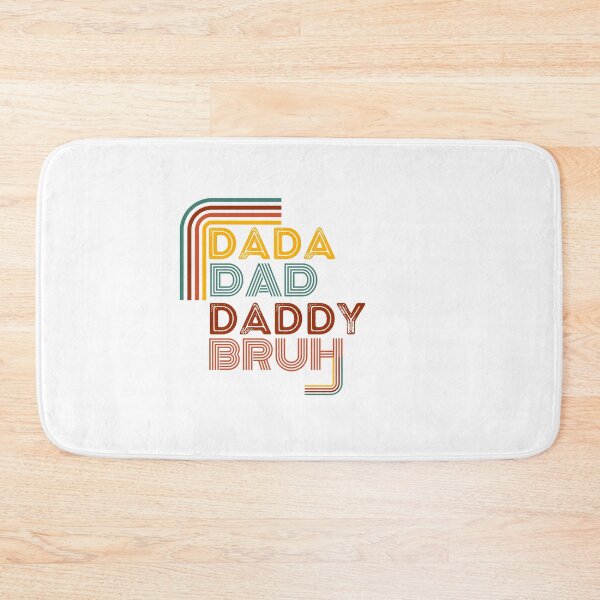 Item preview, DADA,DAD,DADDY,BRUH Vintage Sticker designed and sold by VibesSticker.