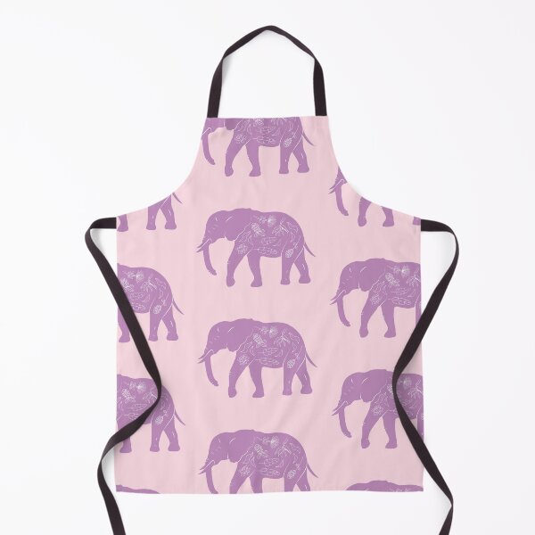 Item preview, Lilac Flora Elephant designed and sold by Natsnotfazed.