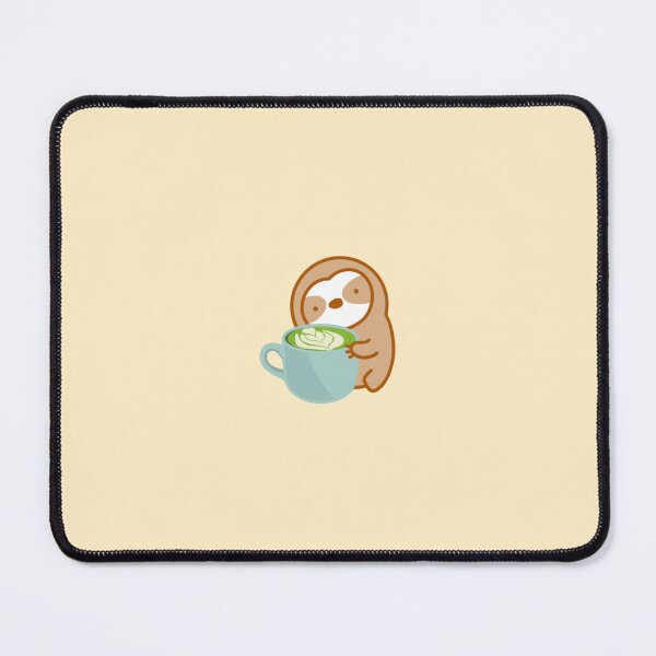 Item preview, Cute Matcha Latte Sloth designed and sold by theslothinme.