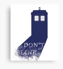 Doctor Who Canvas Print