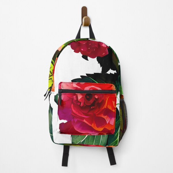 Item preview, Whimsical Begonia Garden Vibrant Digital Drawing of Flowering Begonias designed and sold by Mechanical-Artt.