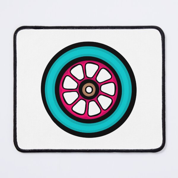 Item preview, Blue pink scooter wheel designed and sold by ventuz-works.
