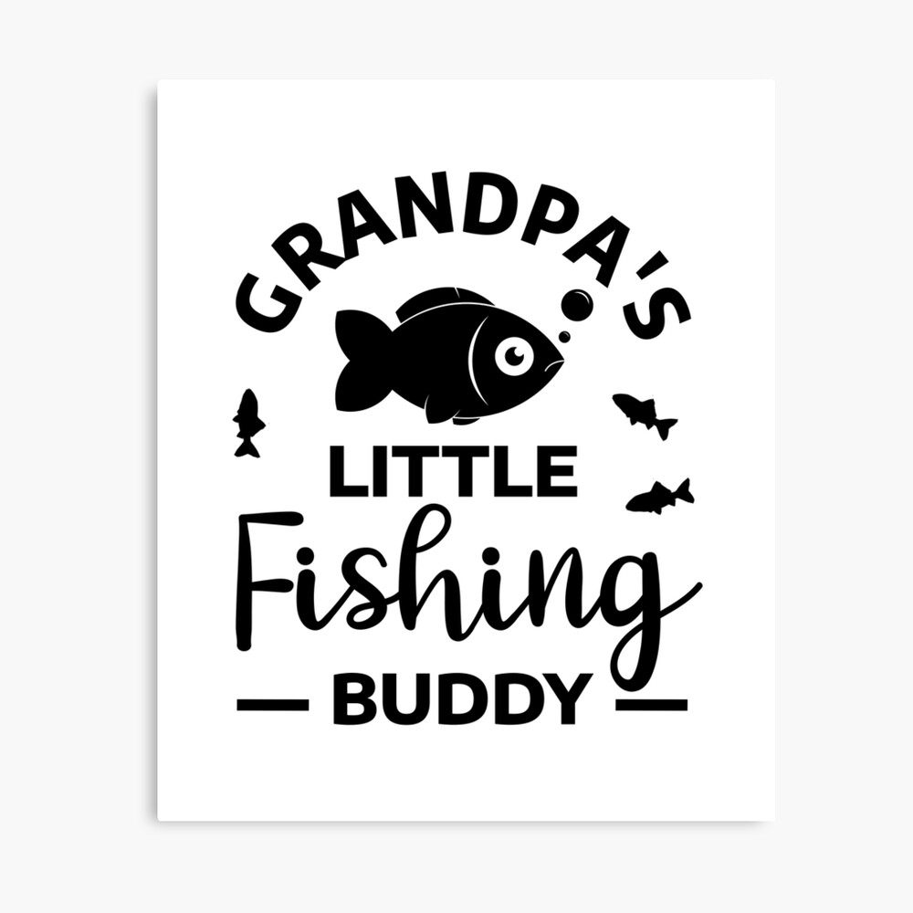 Grandpa's Fishing Buddy SVG