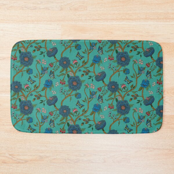 Item preview, Secret Garden - BLUE designed and sold by Natalia Nogueira.