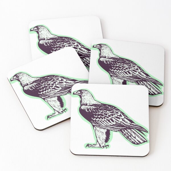 Item preview, Bald eagle drawing sticker designed and sold by tqueen.