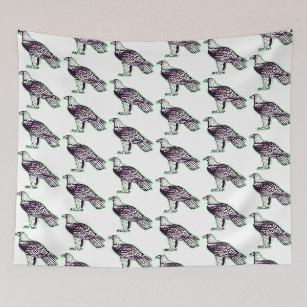 Item preview, Bald eagle drawing sticker designed and sold by tqueen.