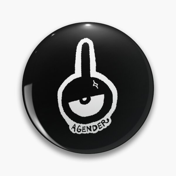 Item preview, Gender Unown : Agender Sticker designed and sold by scrunglysticker.