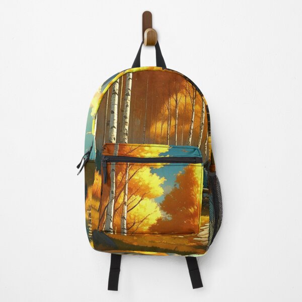 Item preview, Birch Trees, Cabin and Autumn designed and sold by LunarDogs.