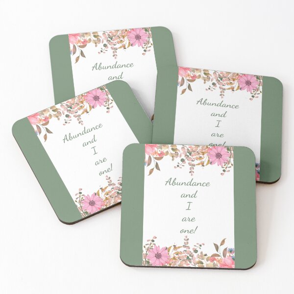 Item preview, Abundance and I Are One Affirmation designed and sold by What Your Mind Needs.