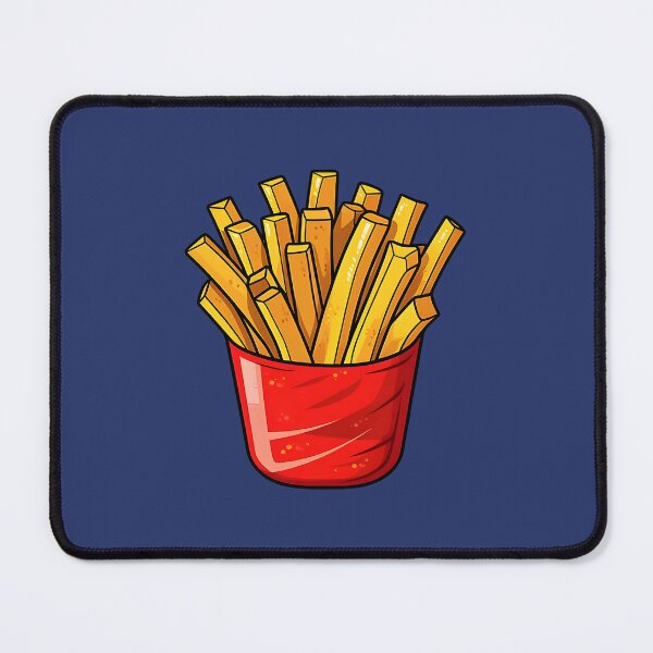 Aperçu de l'œuvre Barquette de frites rouge créée et vendue par Clearmind-Arts.