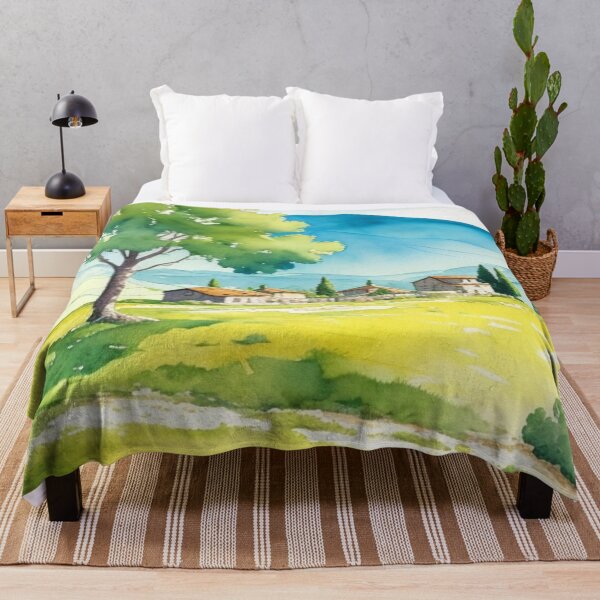 Item preview, Watercolour Landscape Of The Italian Apennine Mountain Range designed and sold by BBGIFTSUK.