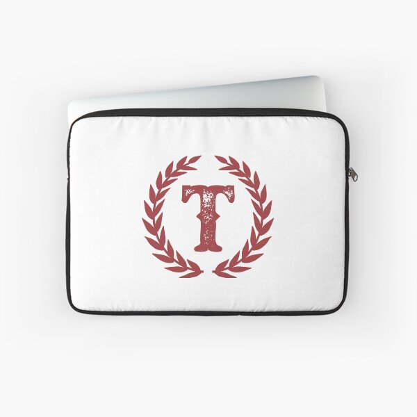 Item preview, Rustic Red Monogram: Letter T designed and sold by Jared Davies.