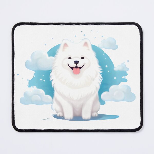 Item preview, Snowy Paws: Adorable Samoyed designed and sold by 1Miljan2.