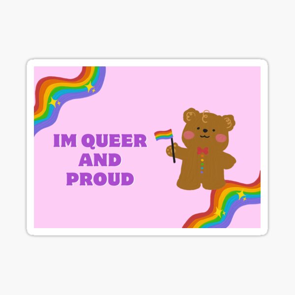 Item preview, proud queer designed and sold by Jan94.