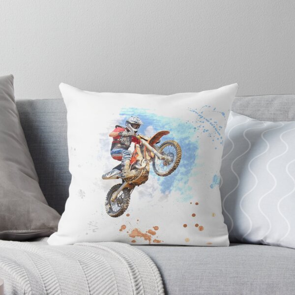 Item preview, Motocross Jump messy watercolour designed and sold by qlobba.