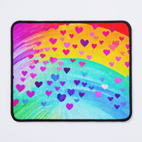 Item preview, Rainbow Hearts designed and sold by secretgardener.