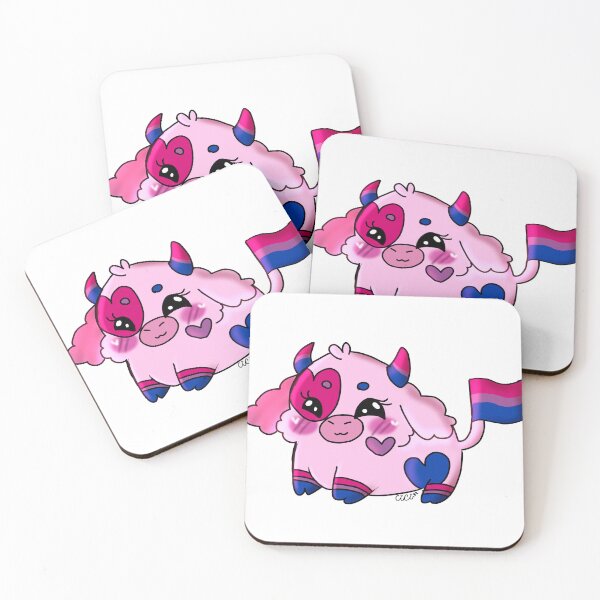 Item preview, Bisexual Flag Cow designed and sold by artbycicigilley.