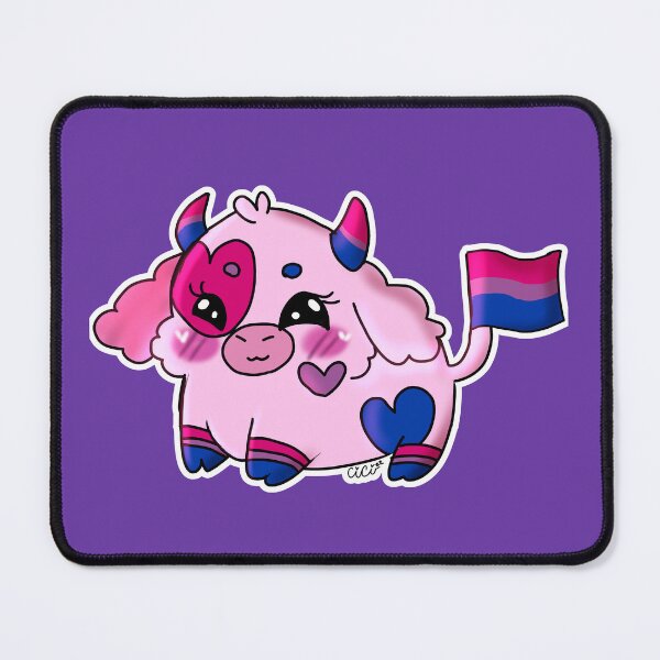 Item preview, Bisexual Flag Cow designed and sold by artbycicigilley.