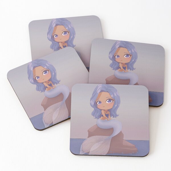 Item preview, Chibi Mermaid Girl (Background) designed and sold by ArtsyCats.