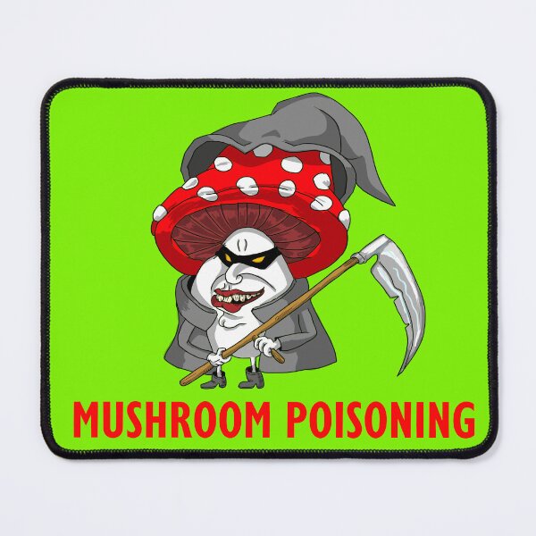 Item preview, mushroom poisoning designed and sold by AyseAkcay.