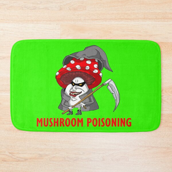 Item preview, mushroom poisoning designed and sold by AyseAkcay.