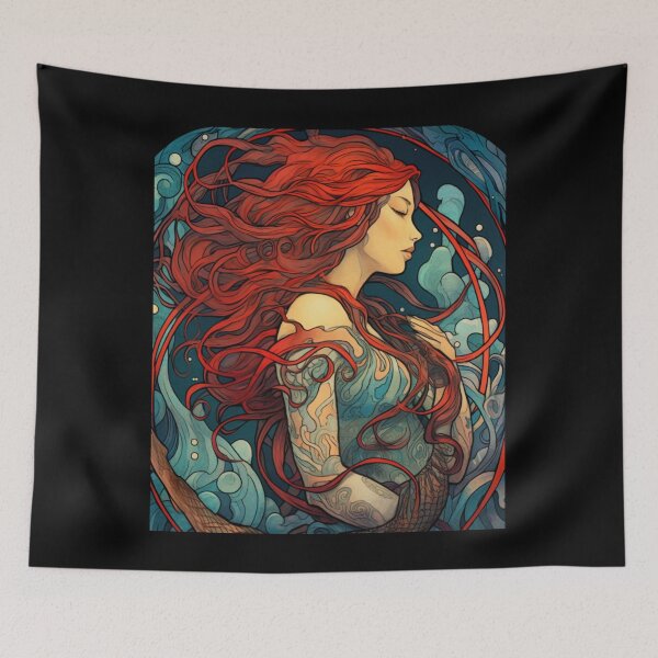 Item preview, Selkie, The Shape-Shifting Seals - Celtic Mythology Artwork designed and sold by JLCableStudio.