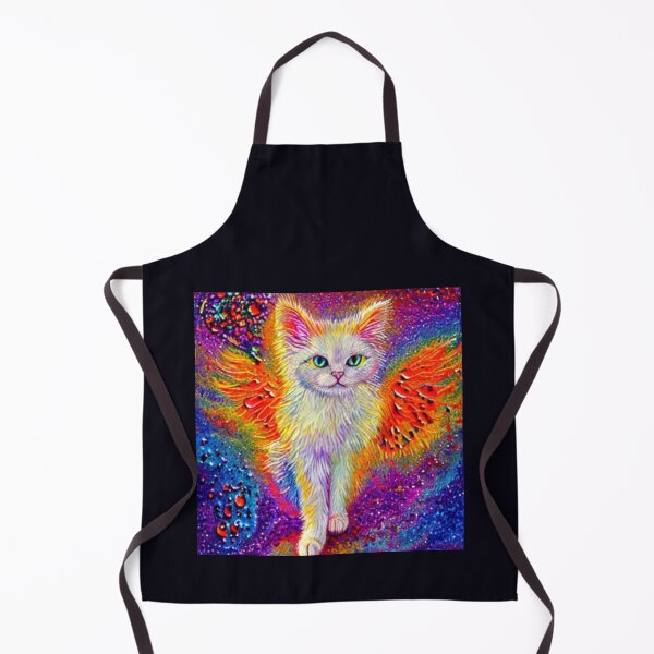 Item preview, Angel Cat. Pretty cat. Abstraction. designed and sold by Natalia-Vlad.