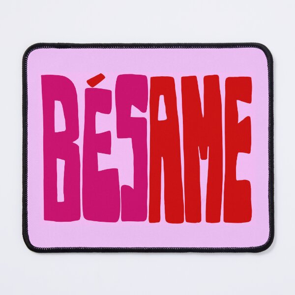Item preview, Besame word print designed and sold by thehappylot.