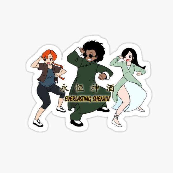 Triple Elbow Assault! Sticker