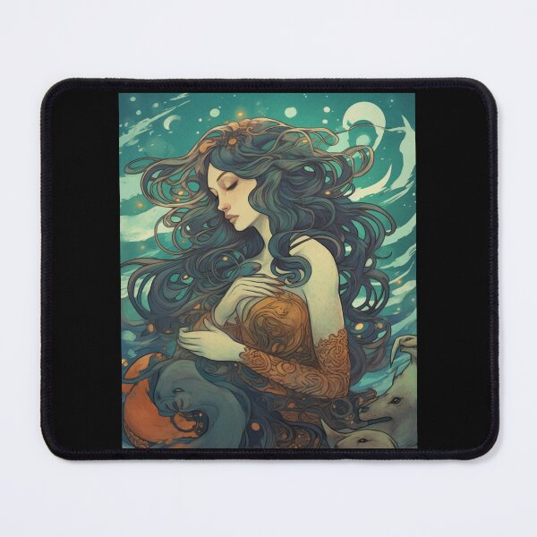 Item preview, Selkie, The Shape-Shifting Seals - Celtic Mythology Artwork designed and sold by JLCableStudio.