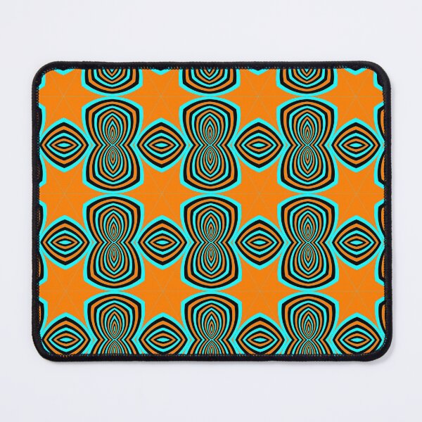 Item preview, Kaleidoscope repeat pattern Abstract Classic Retro 60s 70s mod designed and sold by ModSupporters.