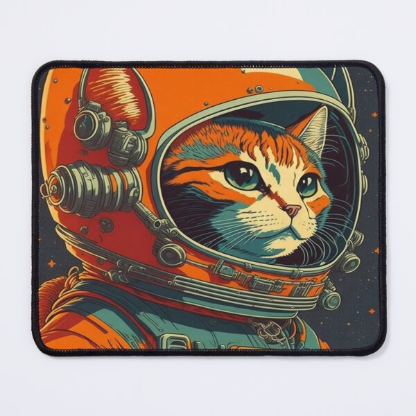 Item preview, Cat Astronaut designed and sold by mrbenzero.