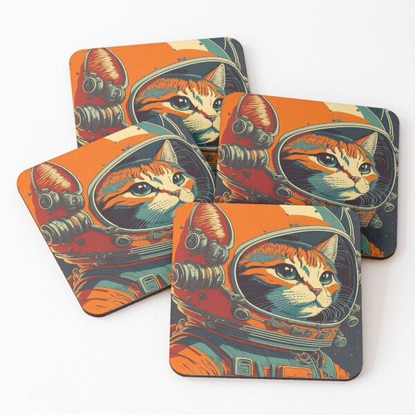 Item preview, Cat Astronaut designed and sold by mrbenzero.