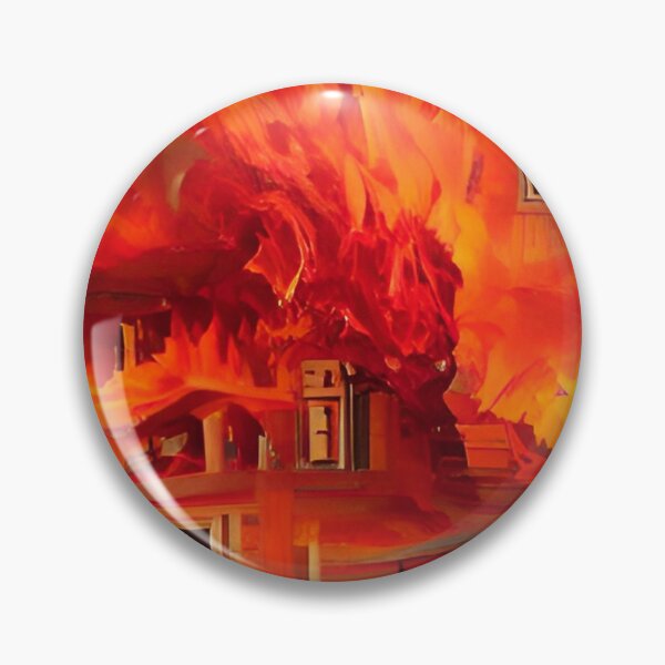 Item preview, Old house on fire designed and sold by languagetees.