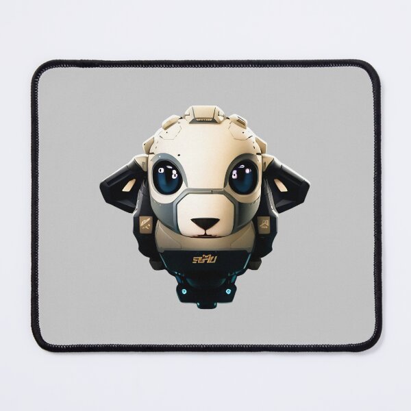 Item preview, Cute Sheep Robot 1 - Cool sheep design designed and sold by SheepAttack.