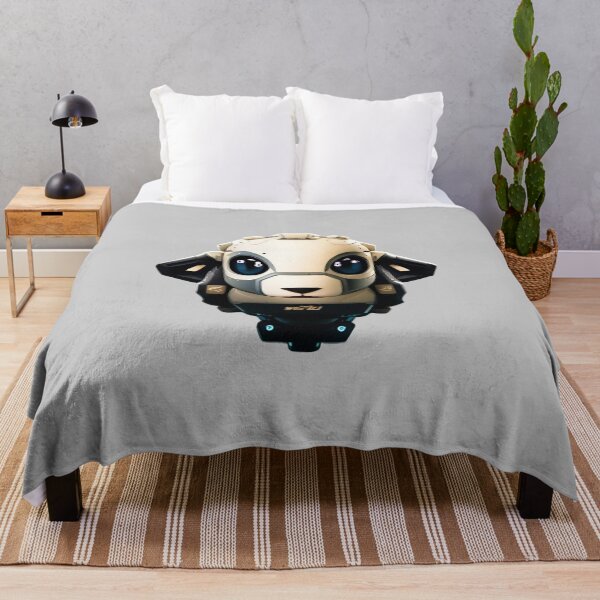 Item preview, Cute Sheep Robot 1 - Cool sheep design designed and sold by SheepAttack.