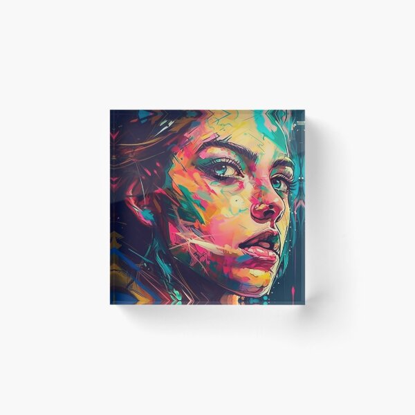 Artikelvorschau, Gesicht digital arte digital entworfen und verkauft von afpnegocios.