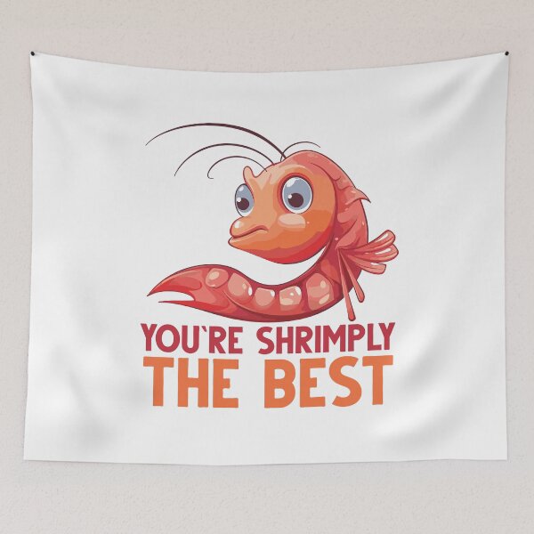Item preview, Shrimply The Best designed and sold by journeyengine.