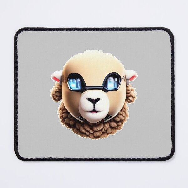 Item preview, Cute Sheep Robot 2 - Cool sheep design designed and sold by SheepAttack.