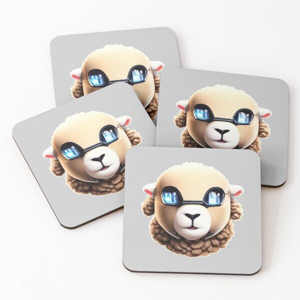 Item preview, Cute Sheep Robot 2 - Cool sheep design designed and sold by SheepAttack.