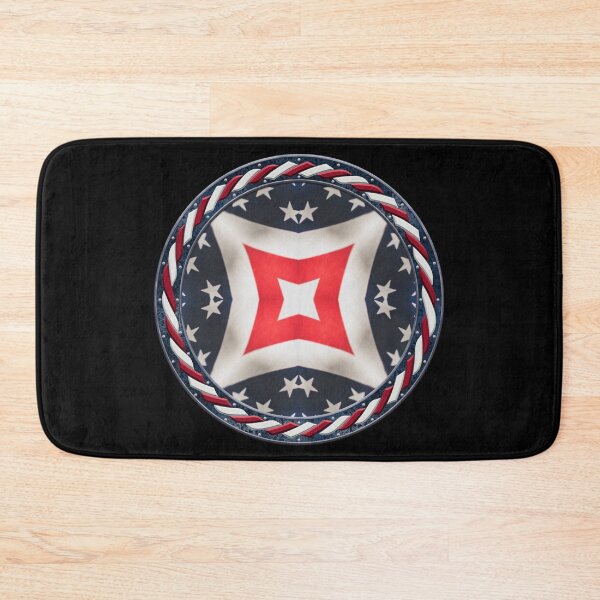 Item preview, Kaleidoscope July 4th Stars and Stripes in Celtic Circle Frame 31 designed and sold by Swabcraft.