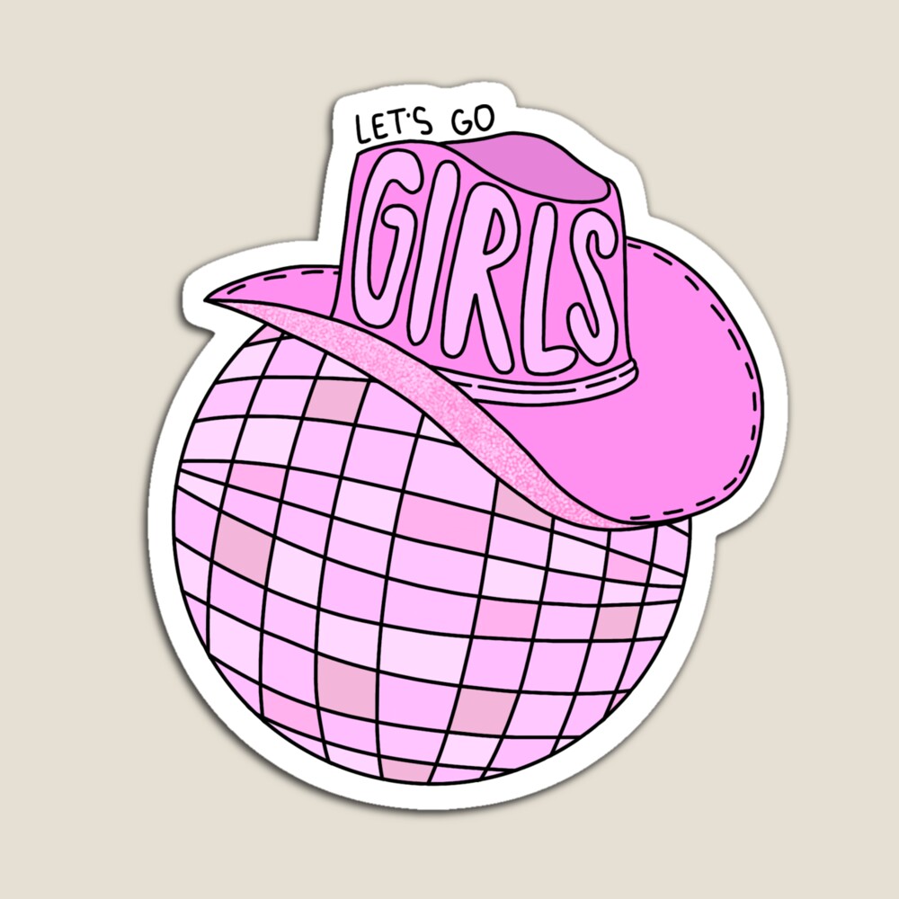 Let's Party Ghost Disco Sticker