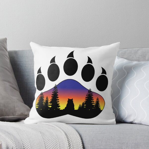 Item preview, Sitting Bear Paw Print designed and sold by DickinsonDesign.