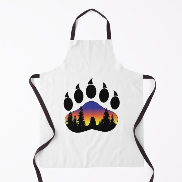 Item preview, Sitting Bear Paw Print designed and sold by DickinsonDesign.