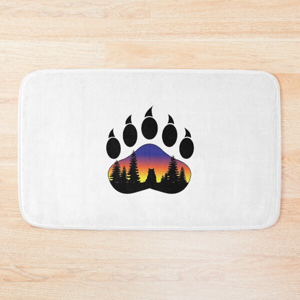 Item preview, Sitting Bear Paw Print designed and sold by DickinsonDesign.