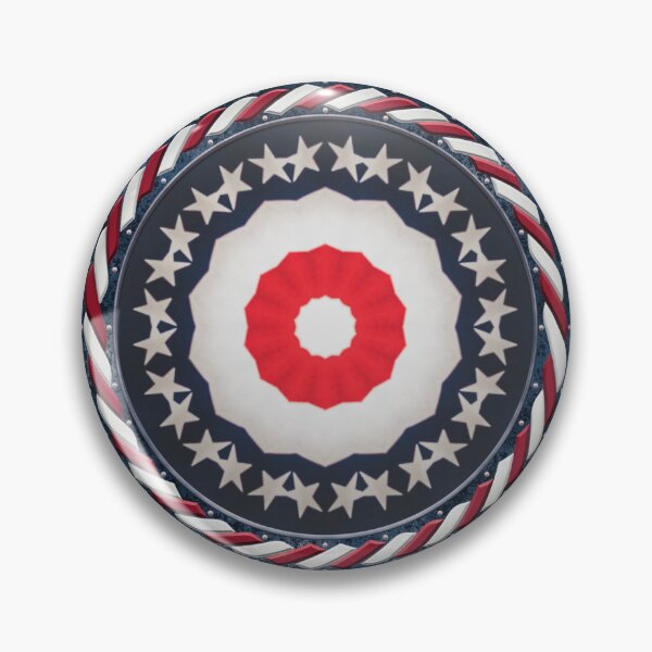 Artikelvorschau, Kaleidoscope July 4th Stars and Stripes in Celtic Circle Frame 34 entworfen und verkauft von Swabcraft.