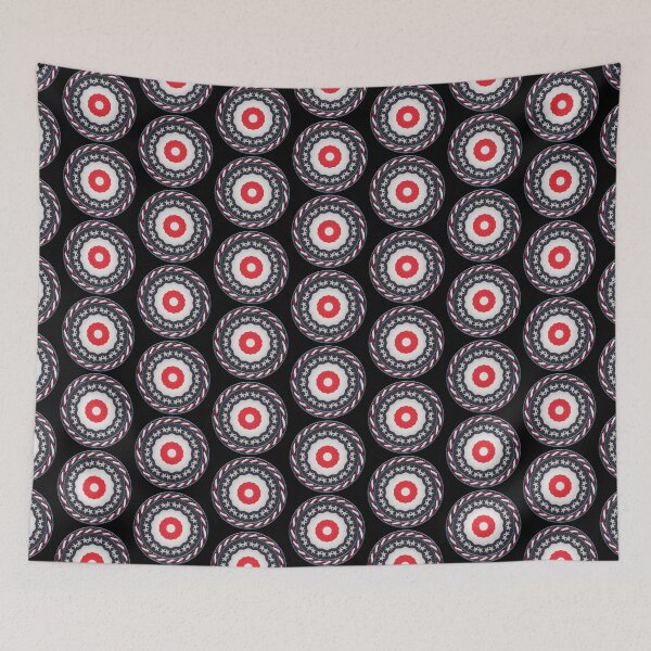 Item preview, Kaleidoscope July 4th Stars and Stripes in Celtic Circle Frame 34 designed and sold by Swabcraft.