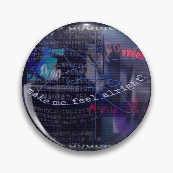 Item preview, Serial Experiments Lain Abstract Collage - “Make Me Feel Alright” designed and sold by MerikuroCreates.